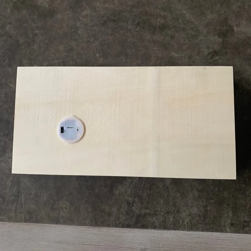 ⭐️DIY-LED Wooden Night Light